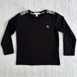 Black Burberry Longsleeve